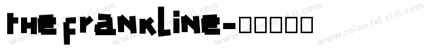 the frankline字体转换